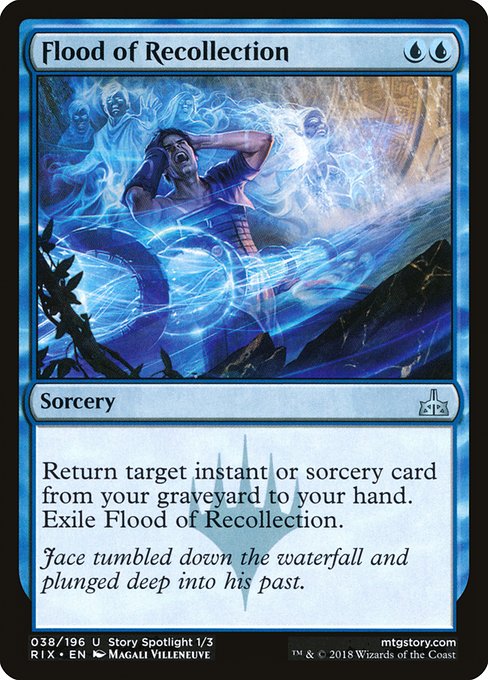 Flood of Recollection (Rivals of Ixalan #38)