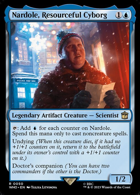 Nardole, Resourceful Cyborg (who) 50