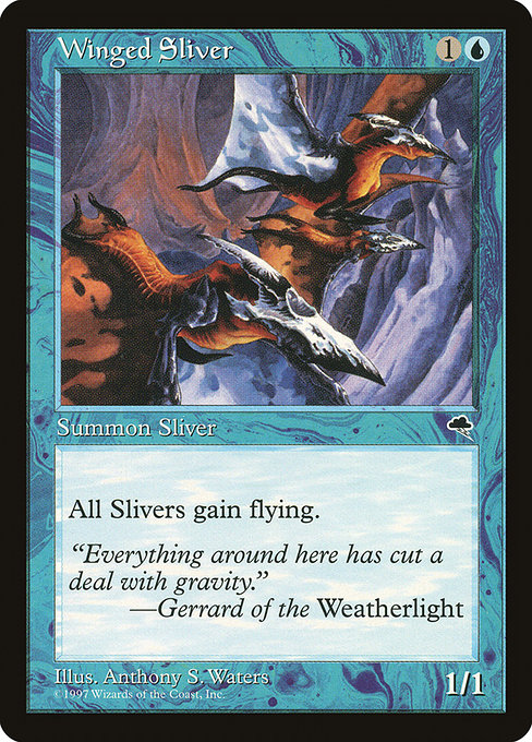 Winged Sliver card image