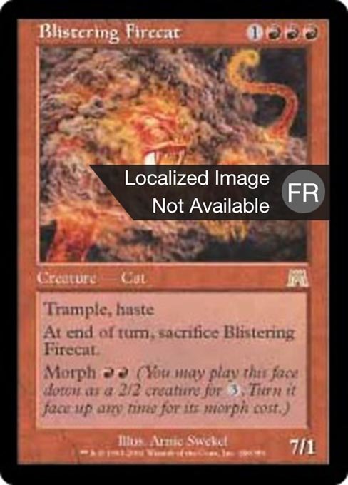 Blistering Firecat (Onslaught #189)