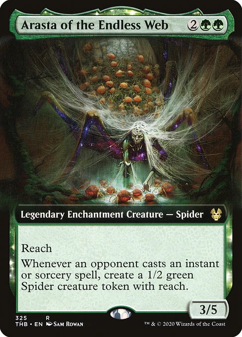 Arasta of the Endless Web – Extended Art (Foil Theros Beyond Death)