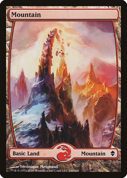 Mountain (Zendikar #244)