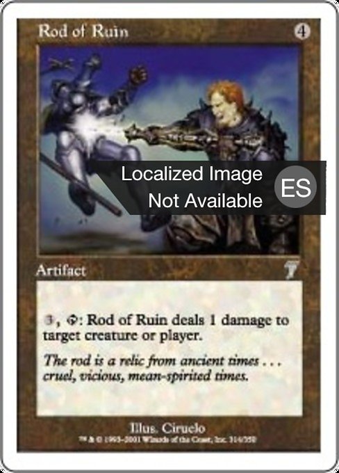 Rod of Ruin (Seventh Edition #314)