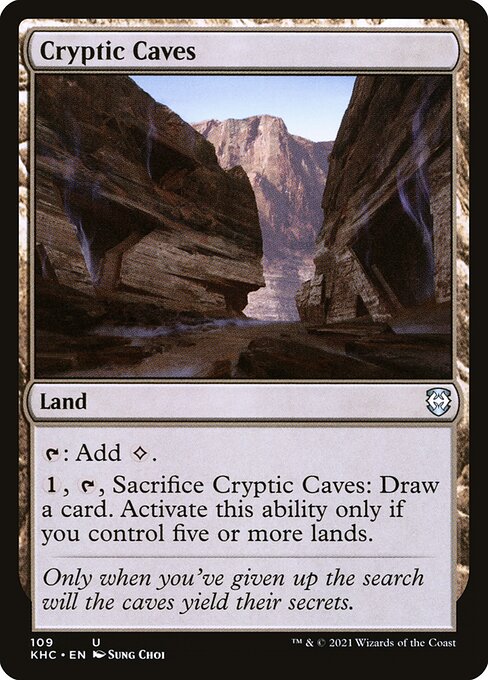 Cavernes cryptiques|Cryptic Caves