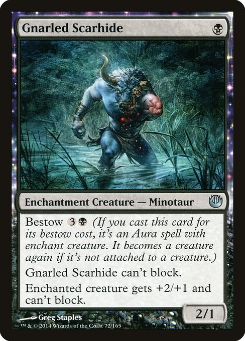 Gnarled Scarhide card image