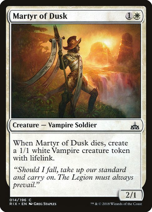 Martyr of Dusk card image