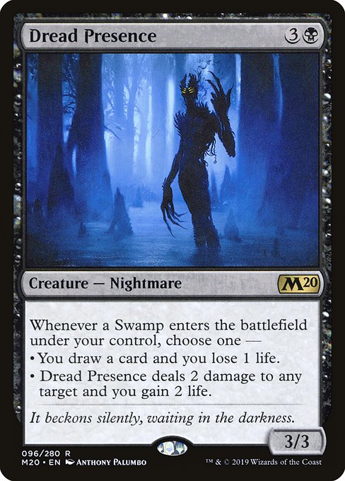 Dread Presence (Core Set 2020 #96)