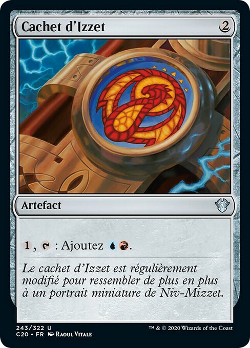 Izzet Signet (Commander 2020 #243)