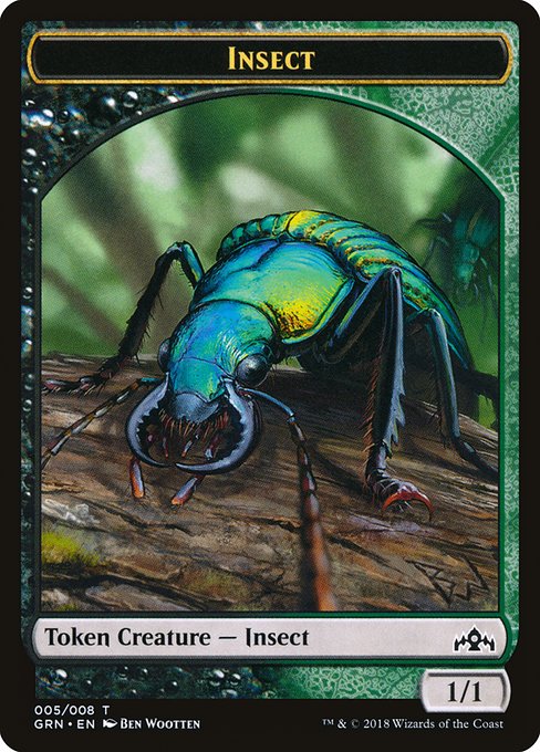 Insect (Guilds of Ravnica Tokens #5)
