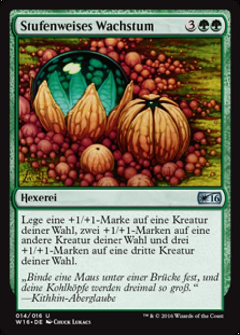 Incremental Growth (Welcome Deck 2016 #14)