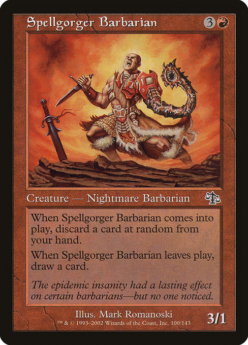 Spellgorger Barbarian card image