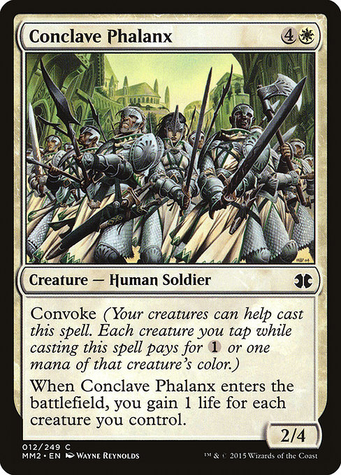 Conclave Phalanx (mm2) 12