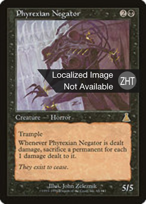 Phyrexian Negator (Urza's Destiny #65)