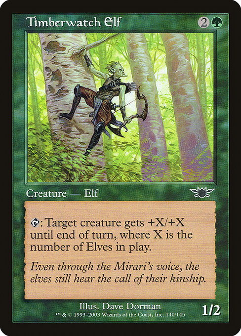 Timberwatch Elf card image
