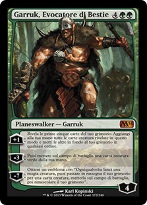 Garruk, Caller of Beasts (Magic 2014 #172)
