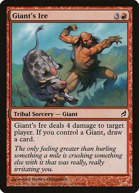 Giant's Ire card image