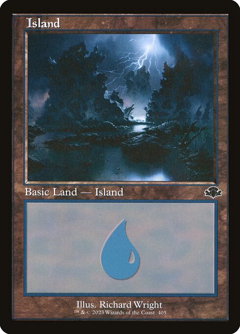 Island (405) (Retro Frame)