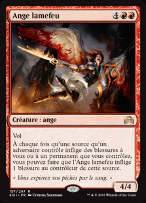 Flameblade Angel (Shadows over Innistrad #157)