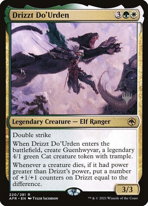 Drizzt Do'Urden (Adventures in the Forgotten Realms Promos #220p)