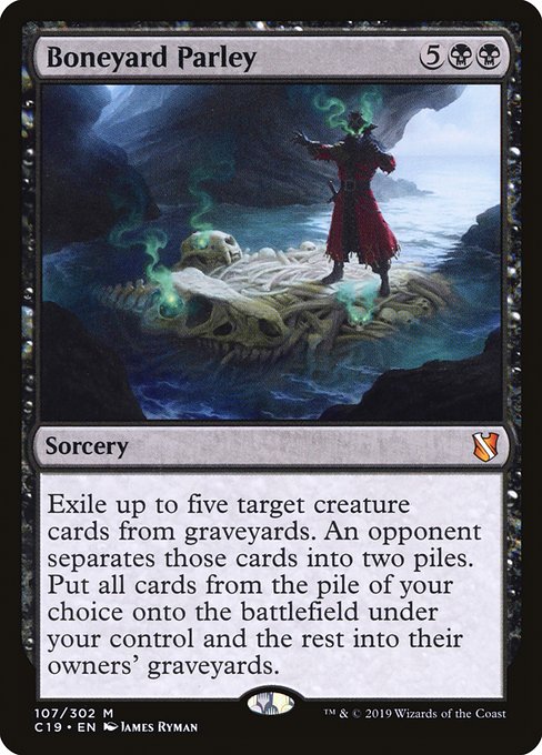 Boneyard Parley (Commander 2019 #107)