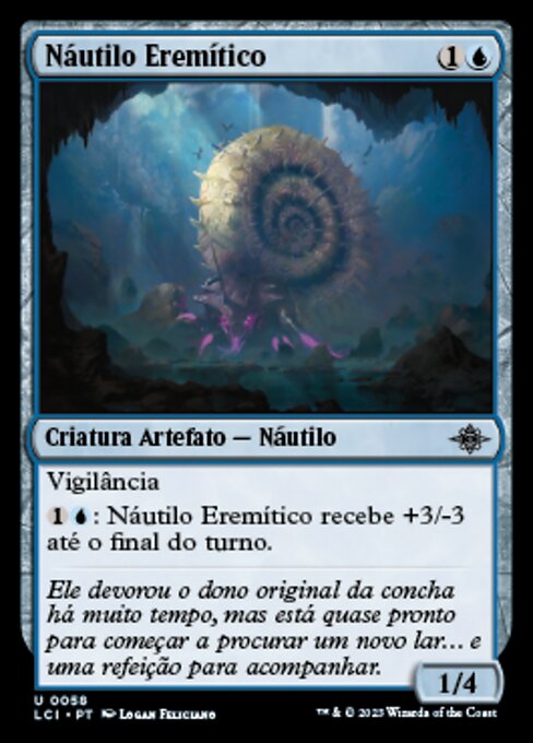 Hermitic Nautilus (The Lost Caverns of Ixalan #58)