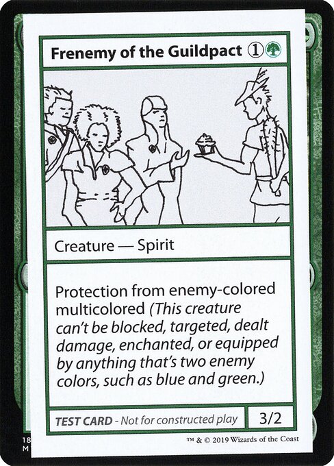 Frenemy of the Guildpact (Mystery Booster Playtest Cards 2021 #74)