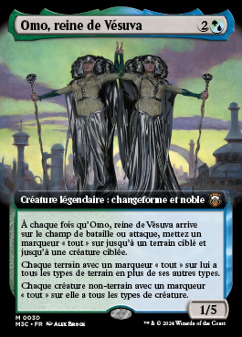 Omo, Queen of Vesuva (Modern Horizons 3 Commander #30)