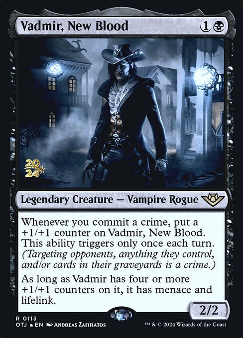 Vadmir, New Blood (Outlaws of Thunder Junction Promos #113s)