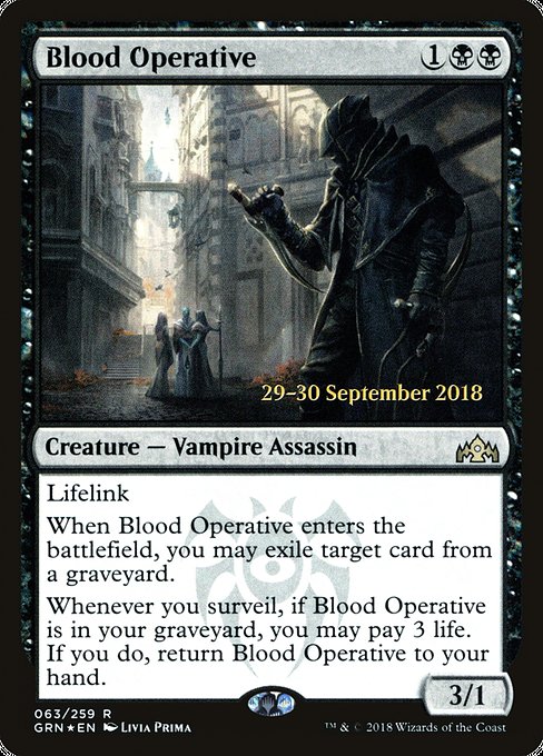 Agent de sang|Blood Operative