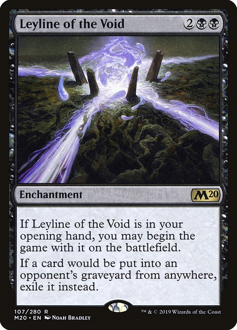 Leyline of the Void (Core Set 2020 #107)