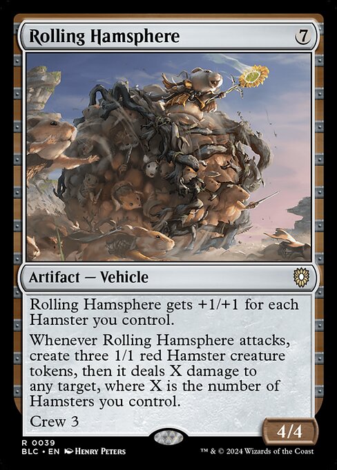 Rolling Hamsphere (Bloomburrow Commander #39)