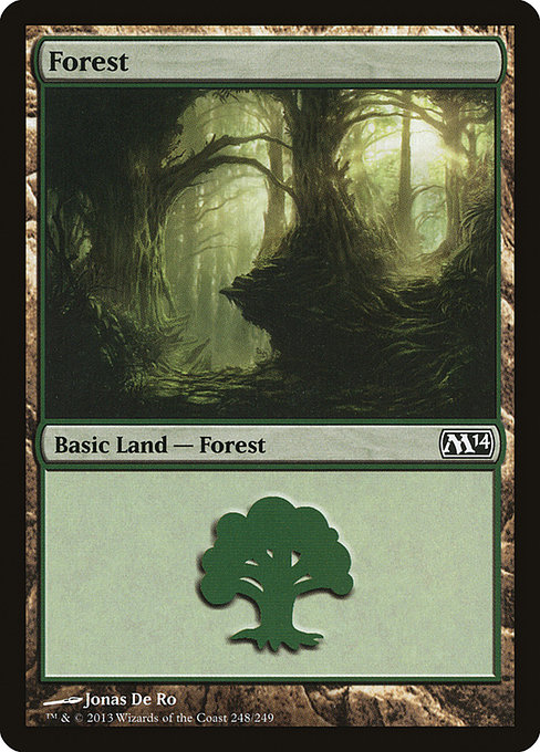 Forest (Magic 2014 #248)