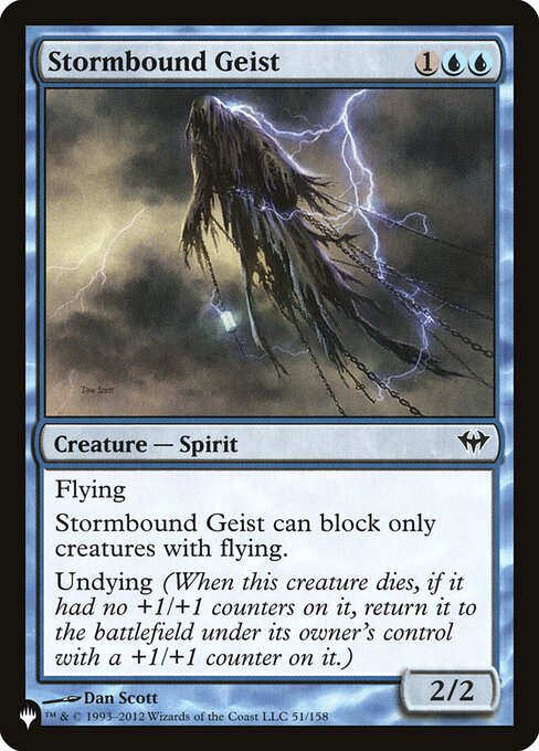 Stormbound Geist (The List #DKA-51)