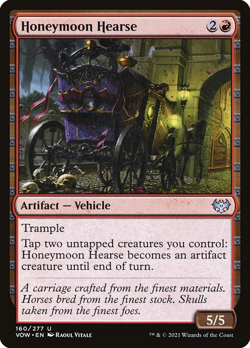 Honeymoon Hearse (Innistrad: Crimson Vow #160)