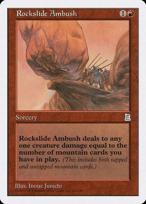 Rockslide Ambush card image
