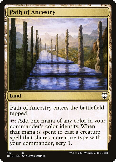 Path of Ancestry (Kaldheim Commander #117)