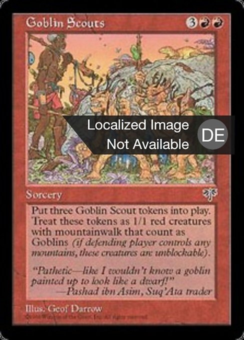 Goblin Scouts (Mirage #178)