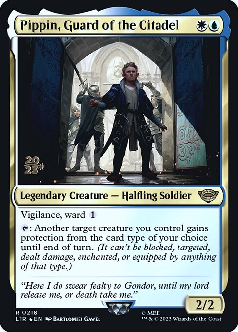Pippin, Guard of the Citadel (Tales of Middle-earth Promos #218s)