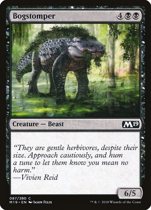 Bogstomper (Core Set 2019 #87)