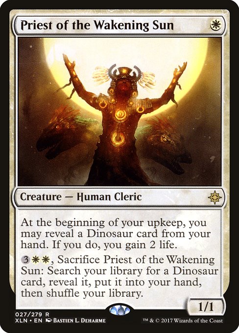 Priest of the Wakening Sun card image