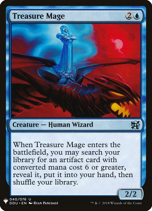 Treasure Mage (The List #DDU-40)