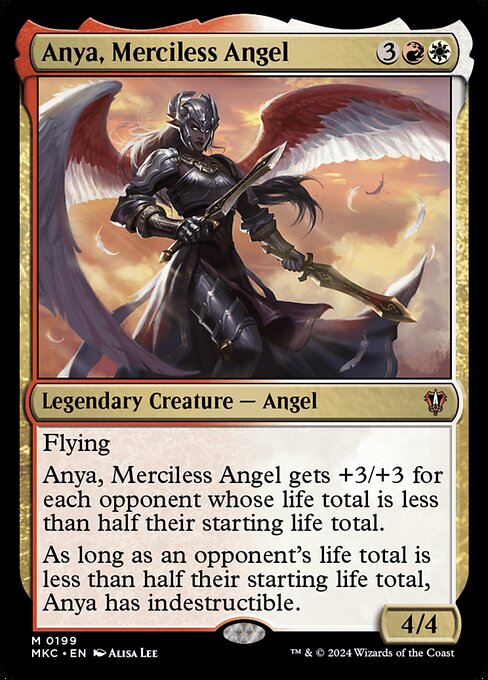Anya, Merciless Angel (Murders at Karlov Manor Commander #199)
