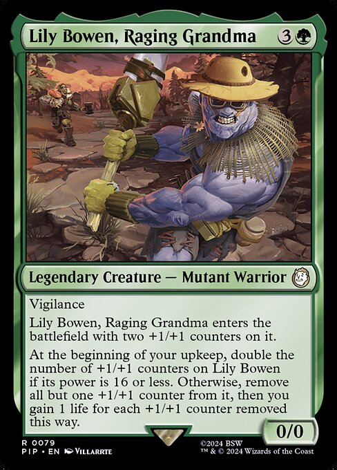 Lily Bowen, Raging Grandma (pip) 79