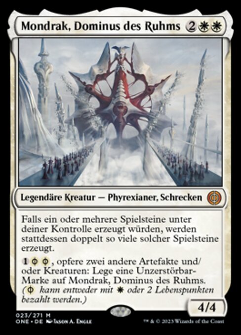 Mondrak, Glory Dominus (Phyrexia: All Will Be One #23)
