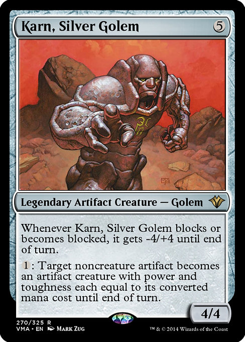 Karn, Silver Golem (vma) 270