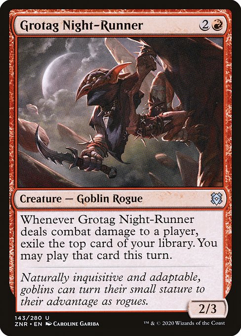 Grotag Night-Runner (Zendikar Rising #143)