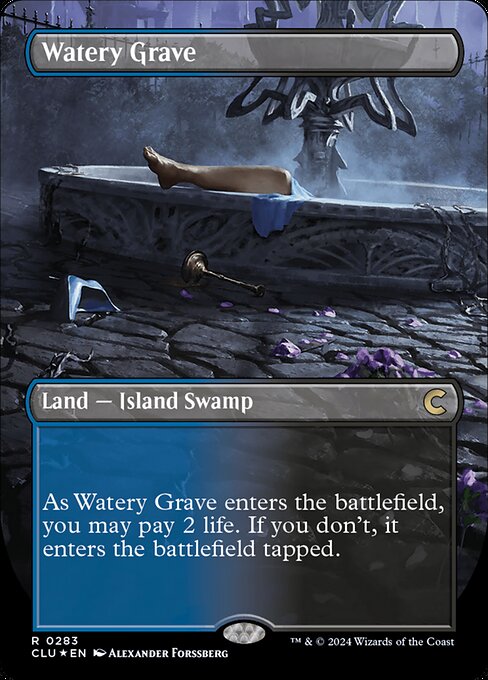 Watery Grave (Ravnica: Clue Edition #283)