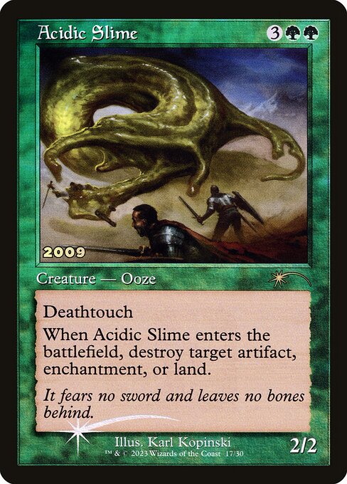 Acidic Slime (30th Anniversary Play Promos #17)