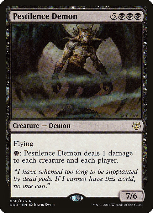 Pestilence Demon (Duel Decks: Nissa vs. Ob Nixilis #56)