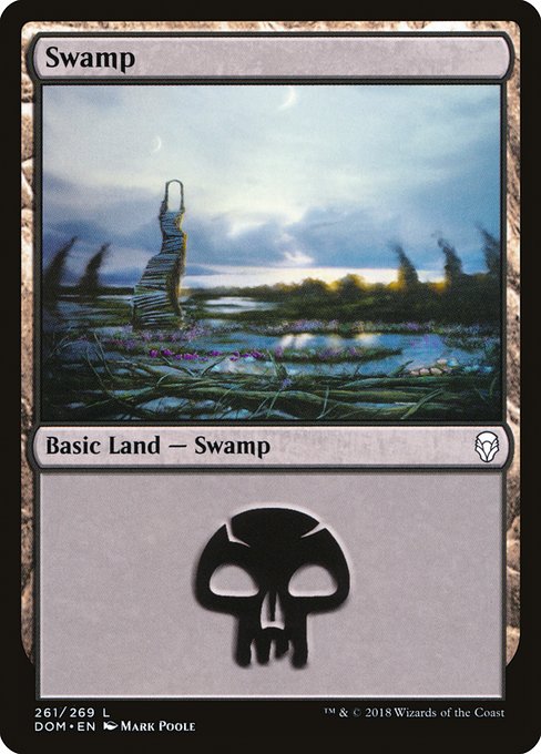 Swamp (Dominaria #261)